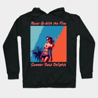 endless summer, summer days summer nights, fashion design v10 Hoodie